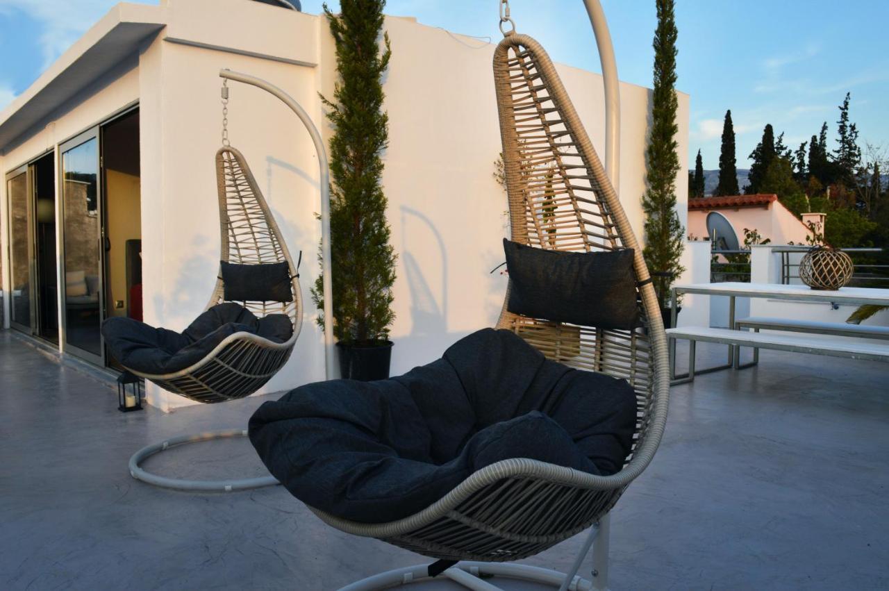 Acropolis View Rooftop Daire Atina
